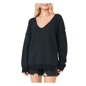 NWT Free People Sweater Weather Oversized Sweater, Size XS
